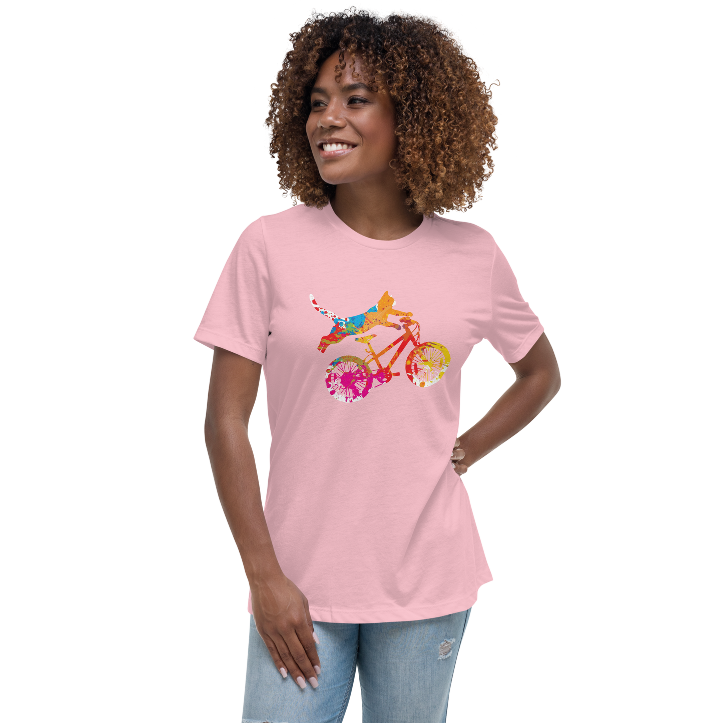 JOYFUL JOURNEY women's cycling t-shirt