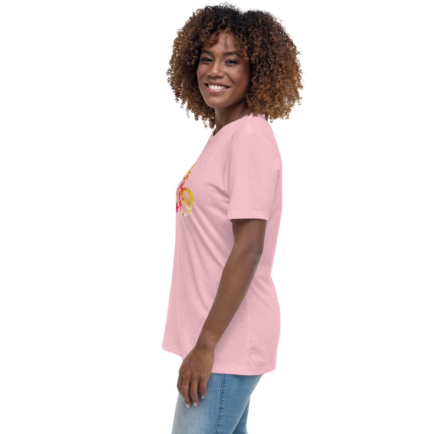 JOYFUL JOURNEY women's cycling t-shirt