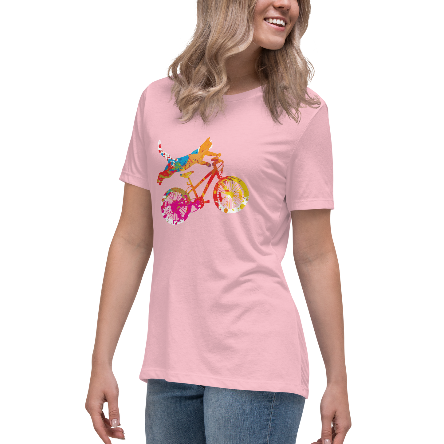 JOYFUL JOURNEY women's cycling t-shirt