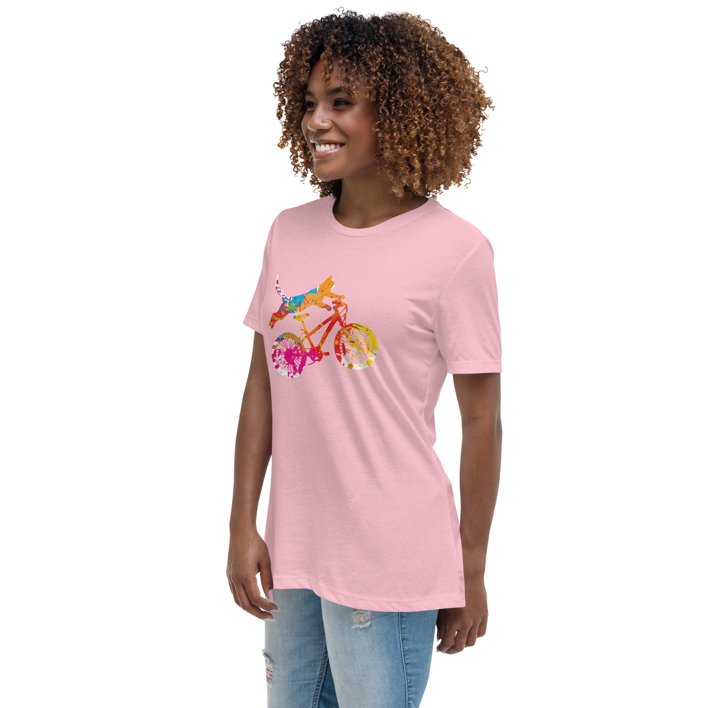 JOYFUL JOURNEY women's cycling t-shirt