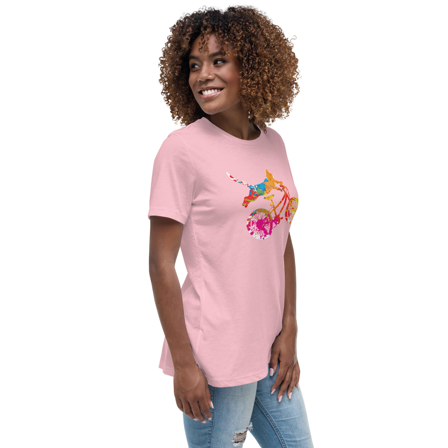 JOYFUL JOURNEY women's cycling t-shirt