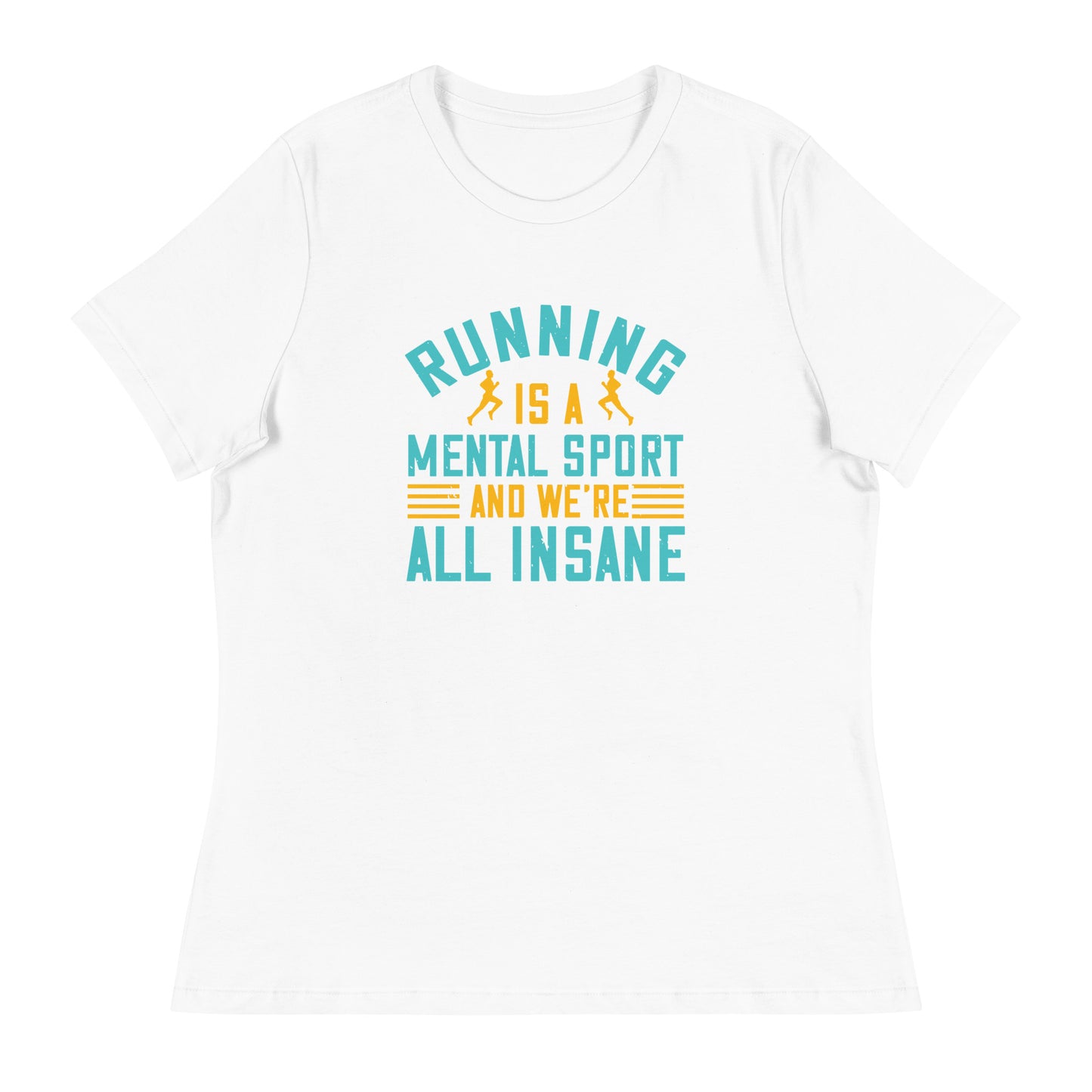 HUSTLE MIND women's running relaxed t-shirt