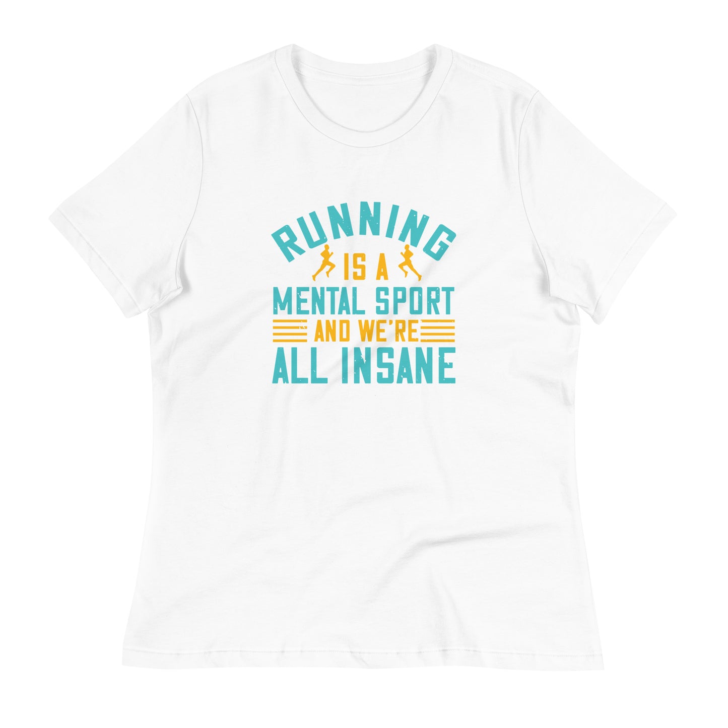 HUSTLE MIND women's running relaxed t-shirt