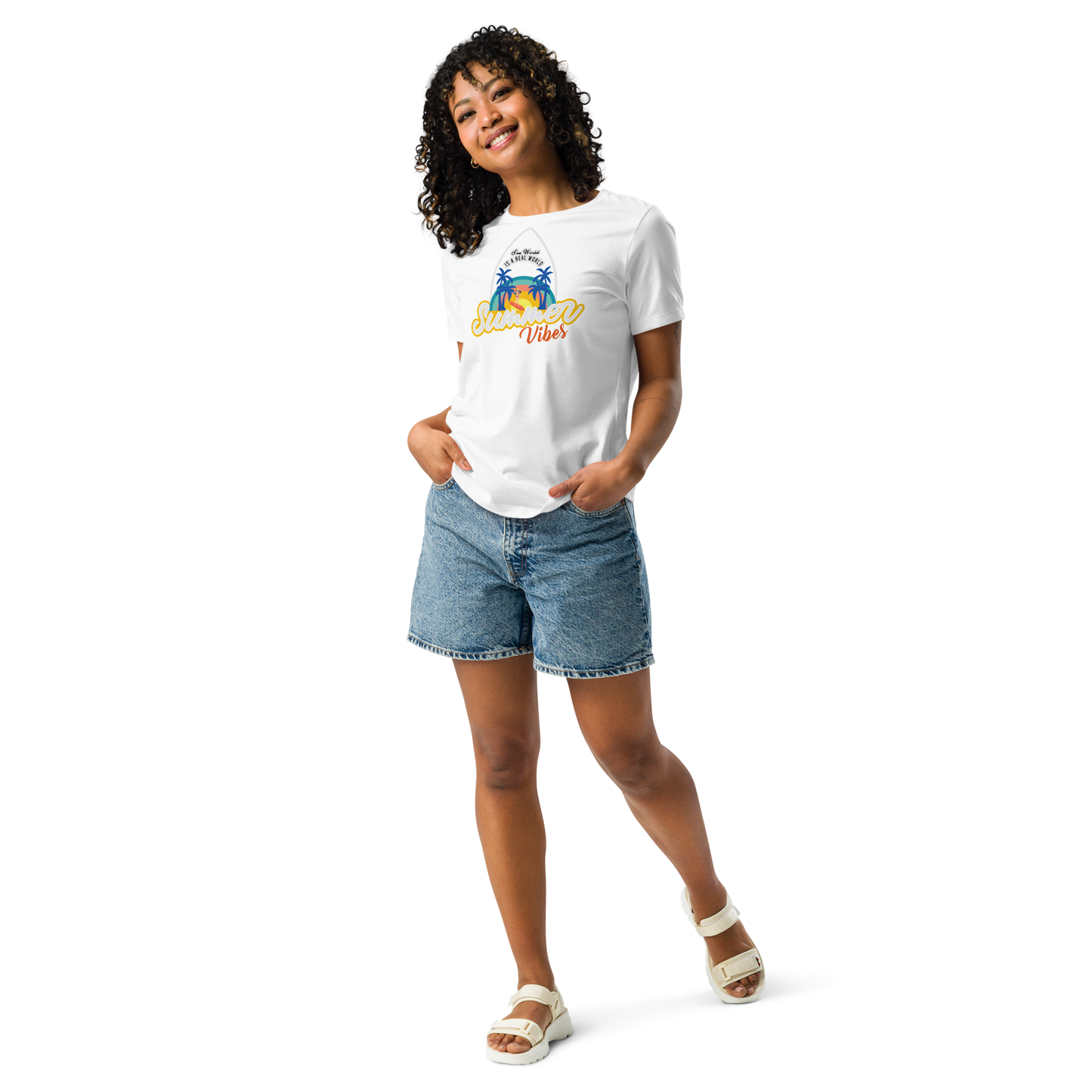 SUMMER VIBES Summer series women's t-shirt