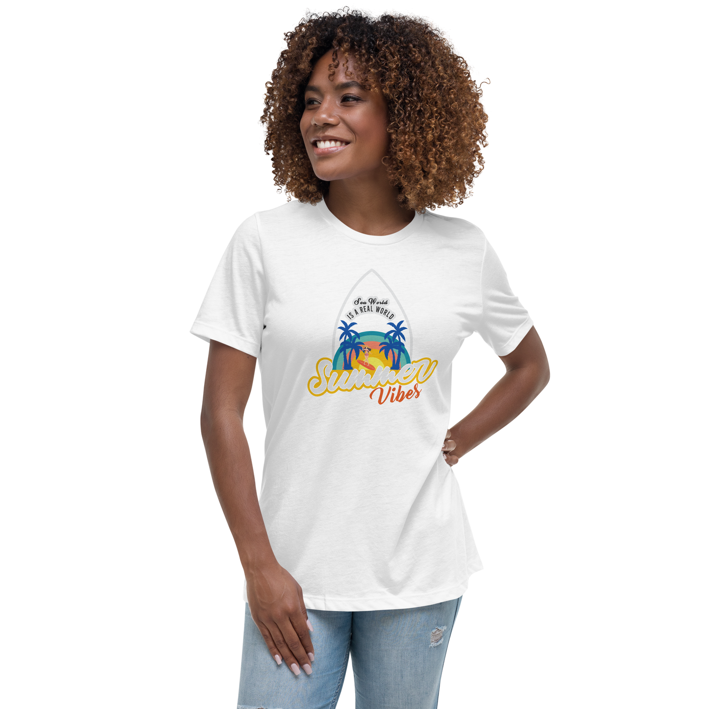 SUMMER VIBES Summer series women's t-shirt