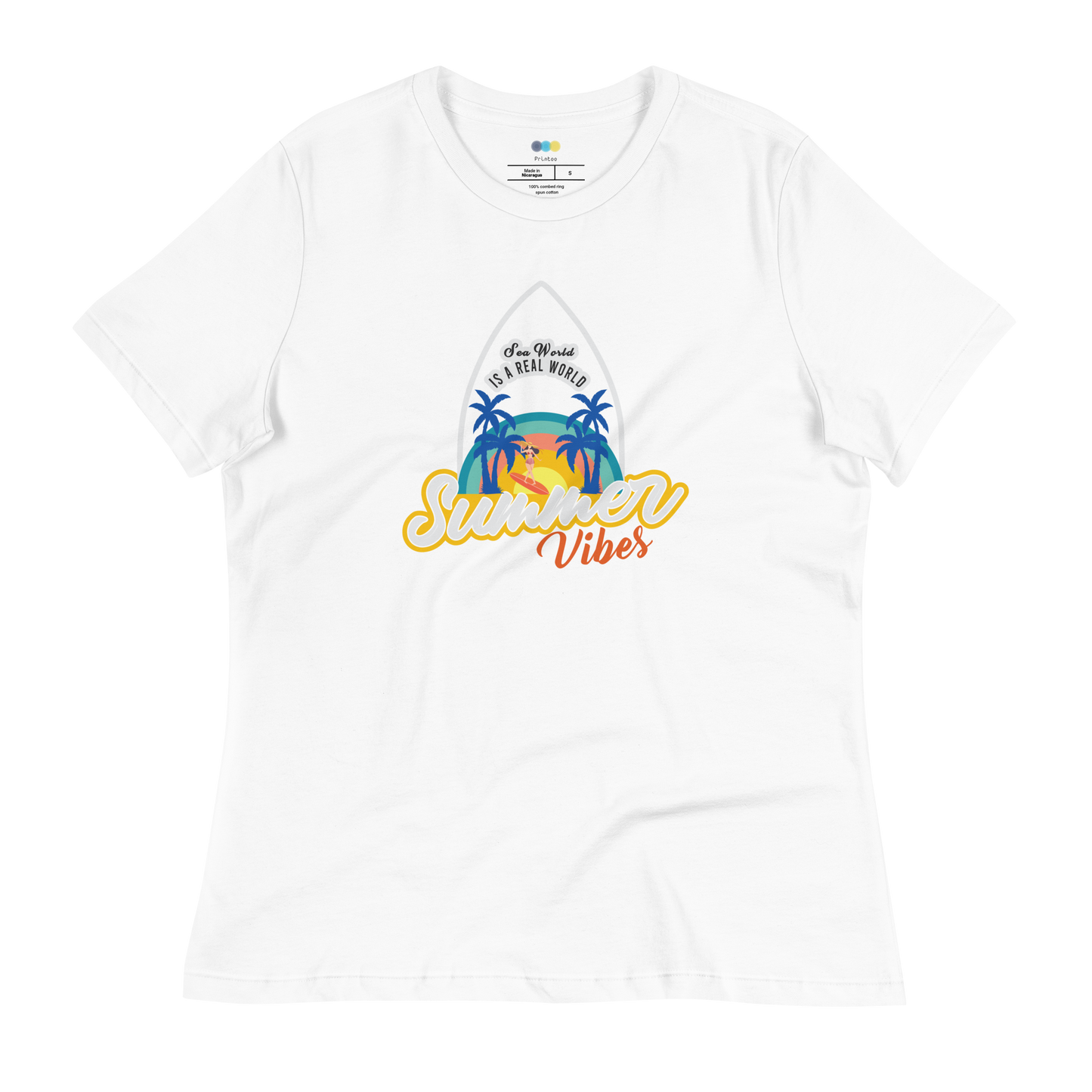 SUMMER VIBES Summer series women's t-shirt