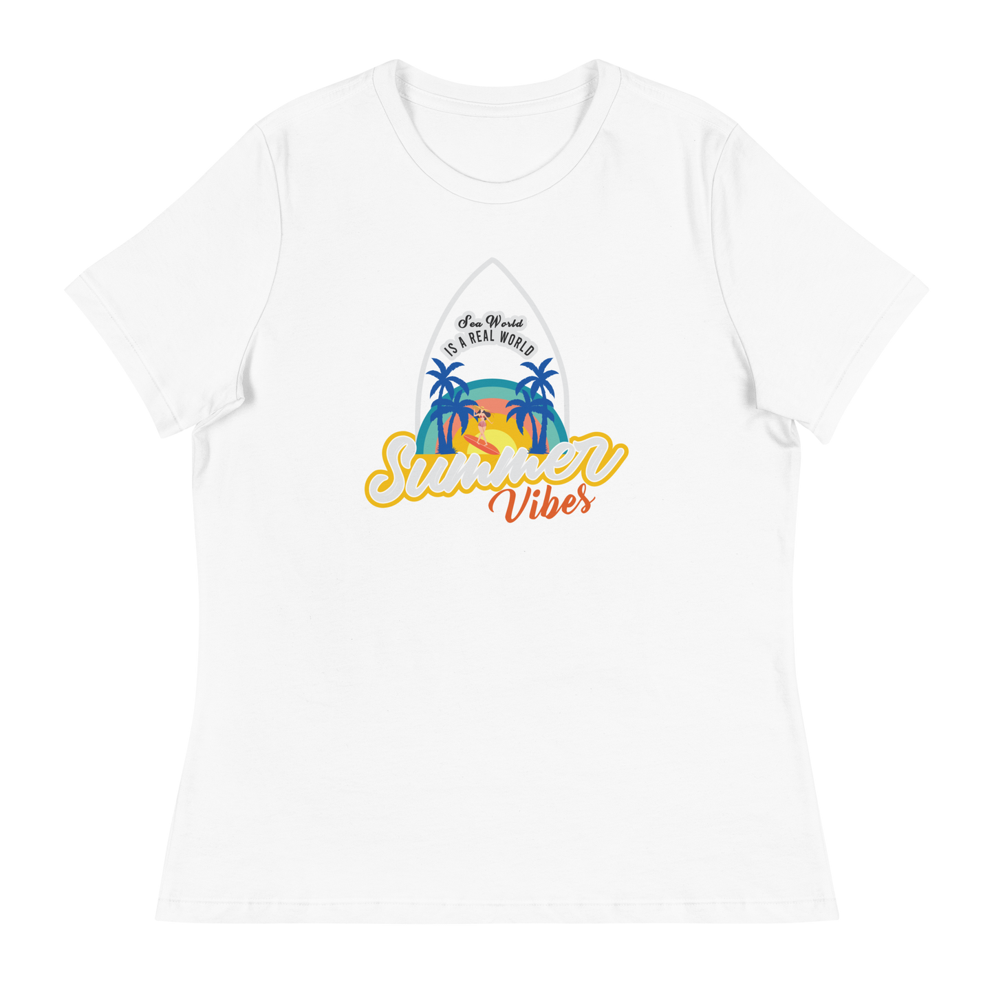 SUMMER VIBES Summer series women's t-shirt